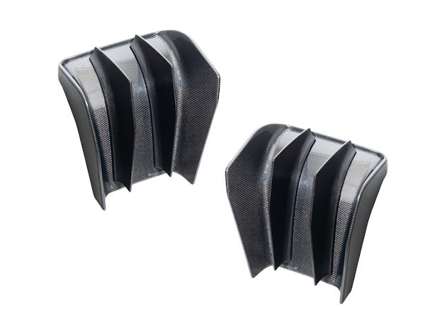 2014-2019 Corvette C7 Performance Track Style *ADD-ON* Rear Bumper Diffuser